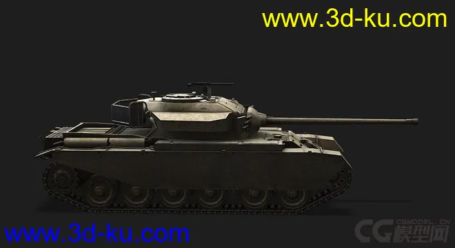 英国_Centurion_Mk3逊邱伦主战坦克模型的图片2