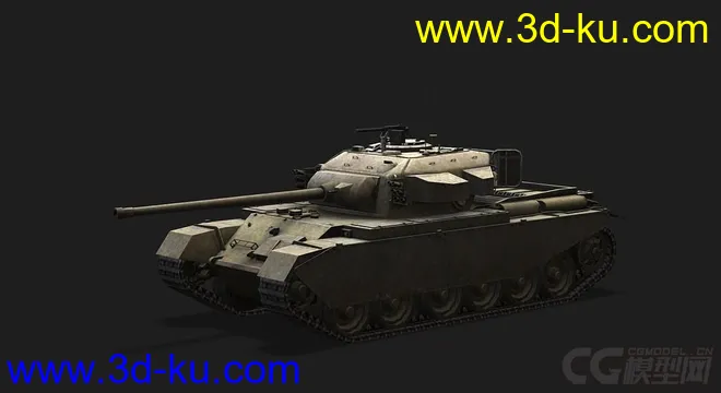 英国_Centurion_Mk3逊邱伦主战坦克模型的图片4