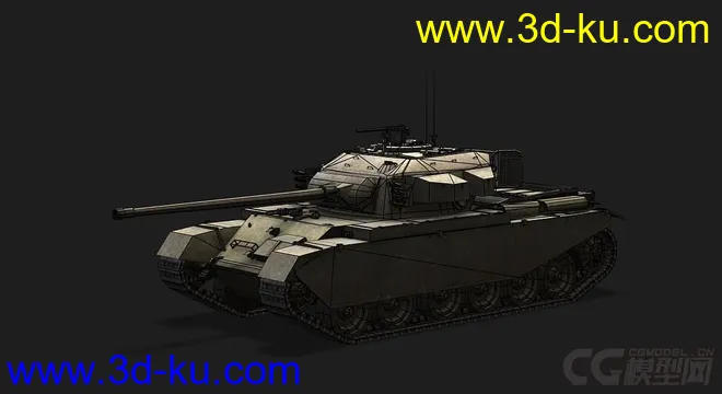英国_Centurion_Mk3逊邱伦主战坦克模型的图片5