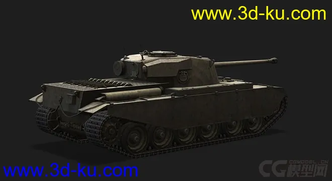 英国_Centurion百夫长坦克模型的图片3