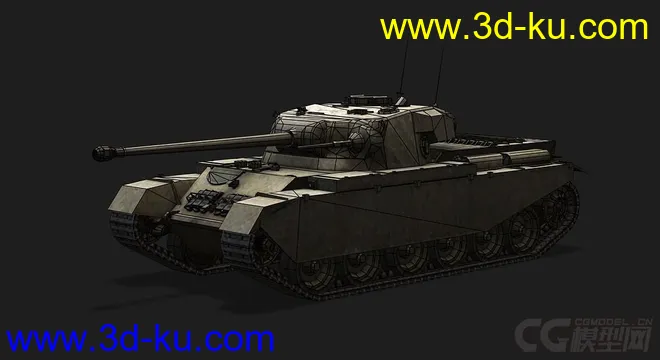 英国_Centurion百夫长坦克模型的图片5