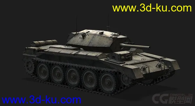 英国_Crusader十字军式坦克模型的图片1