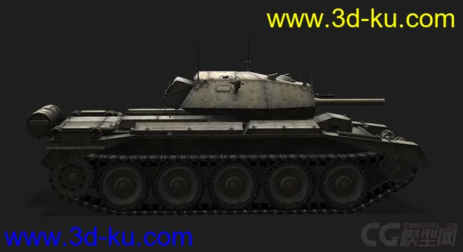 英国_Crusader十字军式坦克模型的图片2
