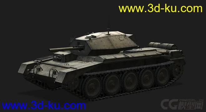 英国_Crusader十字军式坦克模型的图片4
