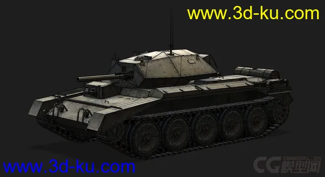 英国_Crusader十字军式坦克模型的图片5