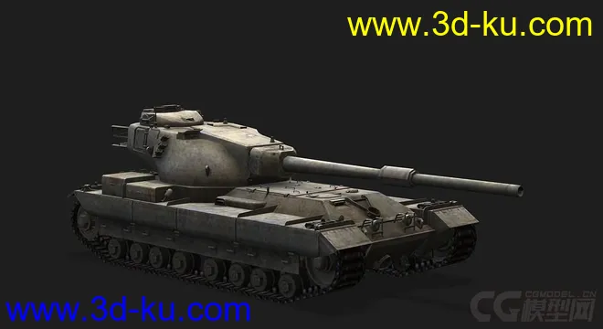 英国_FV215b重型坦克模型的图片1