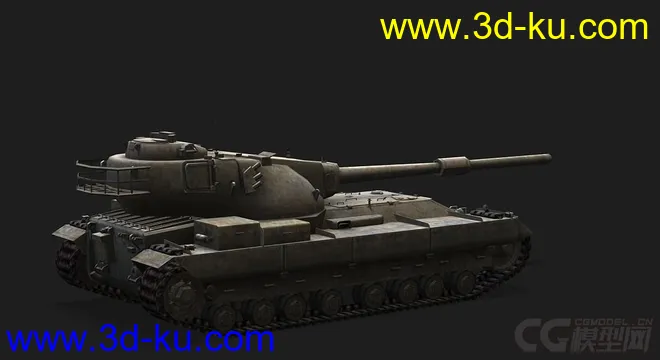 英国_FV215b重型坦克模型的图片3