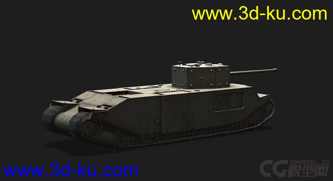 英国_TOG_II重型坦克模型的图片3