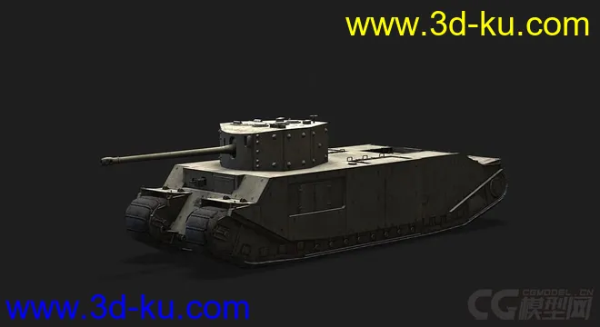 英国_TOG_II重型坦克模型的图片4