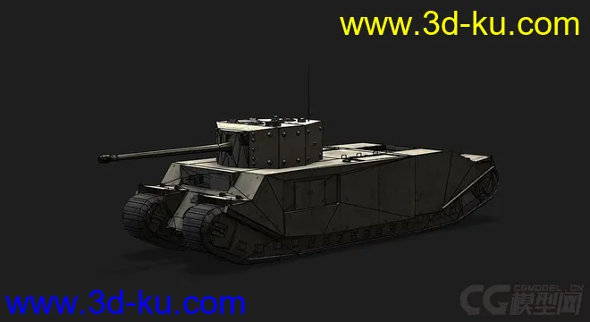 英国_TOG_II重型坦克模型的图片5