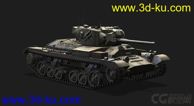 英国_Valentine瓦伦丁步兵坦克模型的图片1