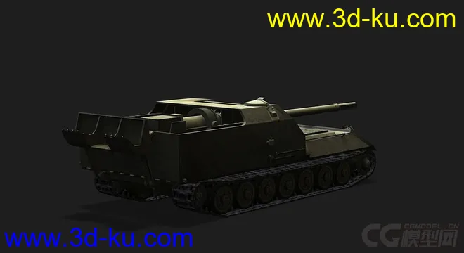 苏联 俄罗斯_263工程自行火炮模型的图片3
