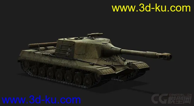 苏联 俄罗斯_268工程自行反坦克炮模型的图片1