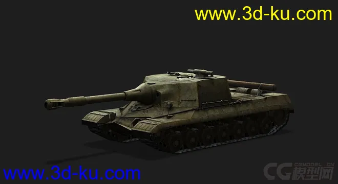 苏联 俄罗斯_268工程自行反坦克炮模型的图片4
