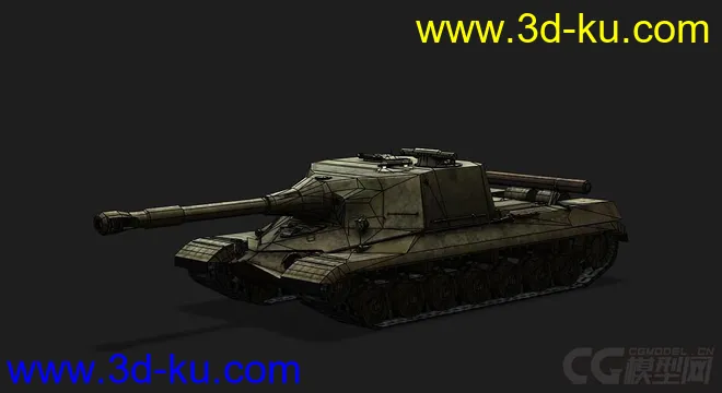 苏联 俄罗斯_268工程自行反坦克炮模型的图片5