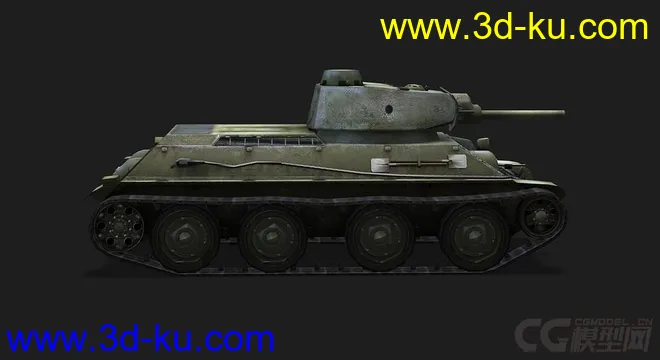 苏联 俄罗斯_A-20轻型坦克模型的图片2
