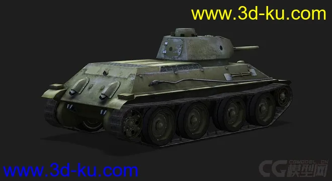 苏联 俄罗斯_A-20轻型坦克模型的图片3