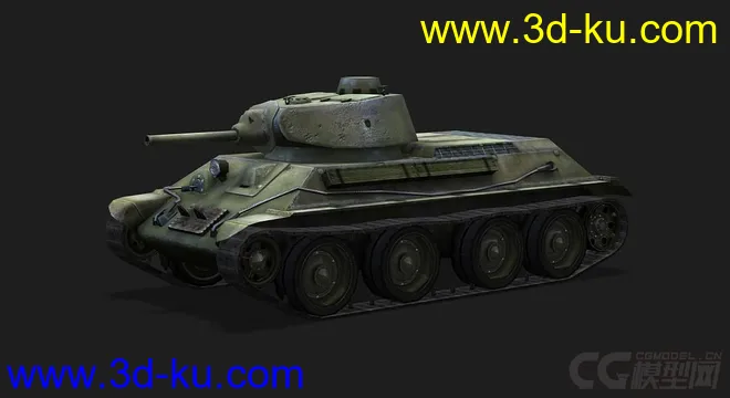 苏联 俄罗斯_A-20轻型坦克模型的图片4