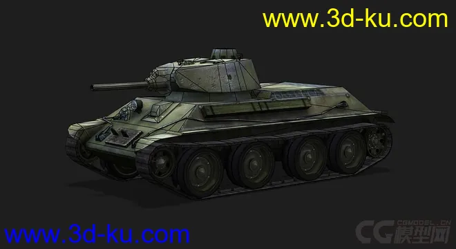 苏联 俄罗斯_A-20轻型坦克模型的图片5