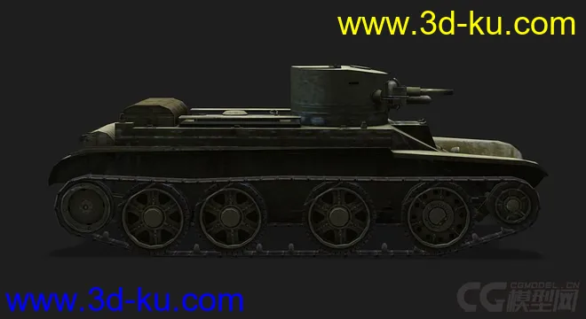 苏联 俄罗斯_BT-2轻型坦克模型的图片2