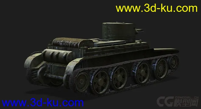 苏联 俄罗斯_BT-2轻型坦克模型的图片3