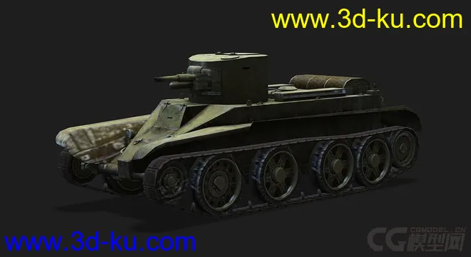 苏联 俄罗斯_BT-2轻型坦克模型的图片4