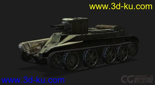 苏联 俄罗斯_BT-2轻型坦克模型的图片5
