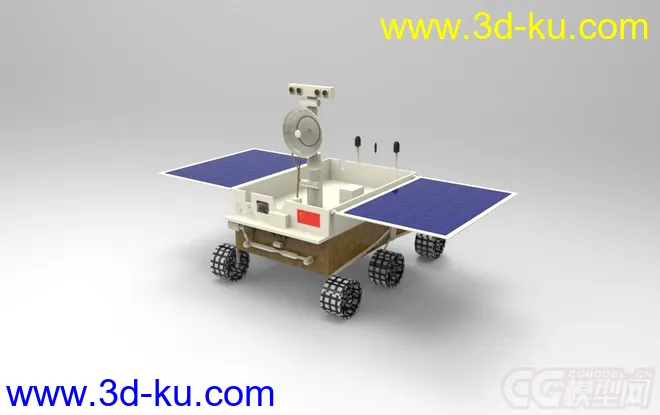 中国玉兔月球探测车模型的图片1