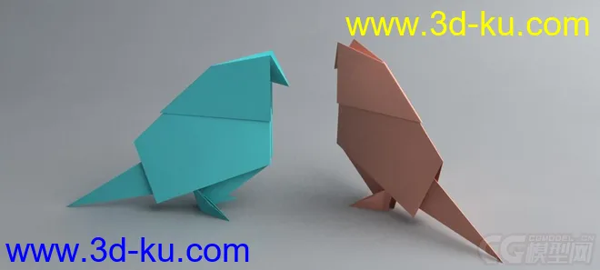 折纸-鸽子模型的图片2