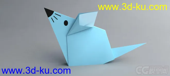 折纸-老鼠模型的图片1