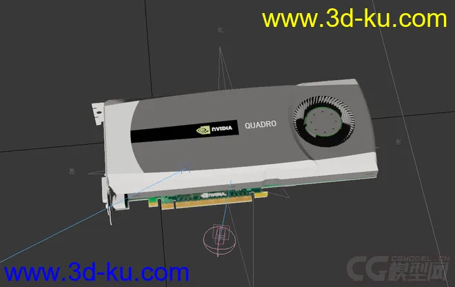 Nvidia Quadro 6000 显卡模型的图片1