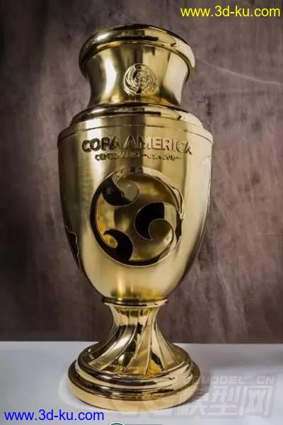 美洲杯  copa america 足球奖杯 冠军杯模型的图片2