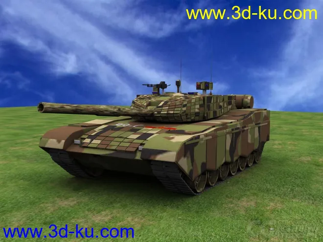 中国99型主战坦克模型的图片2
