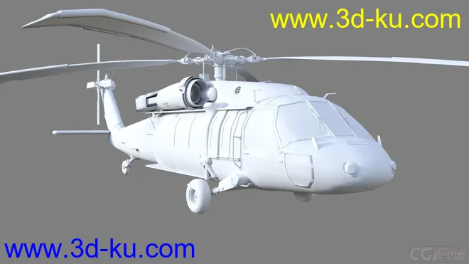 武装直升机 飞机 直升飞机 支援机 战斗机模型的图片1