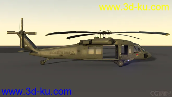 武装直升机 飞机 直升飞机 支援机 战斗机模型的图片5