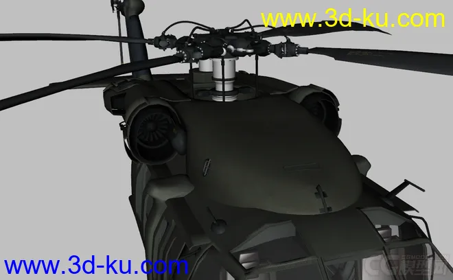 武装直升机 飞机 直升飞机 支援机 战斗机模型的图片6