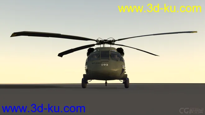 武装直升机 飞机 直升飞机 支援机 战斗机模型的图片7