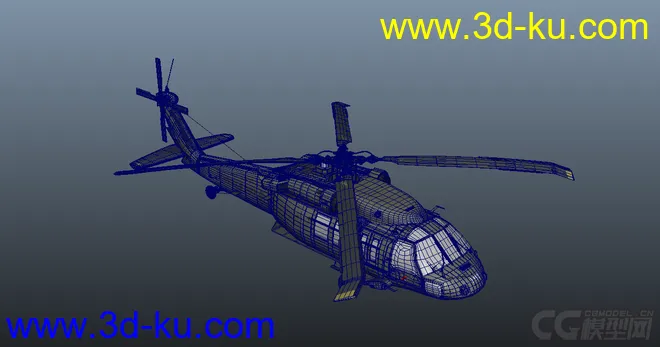武装直升机 飞机 直升飞机 支援机 战斗机模型的图片10