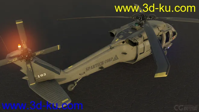 武装直升机 飞机 直升飞机 支援机 战斗机模型的图片12