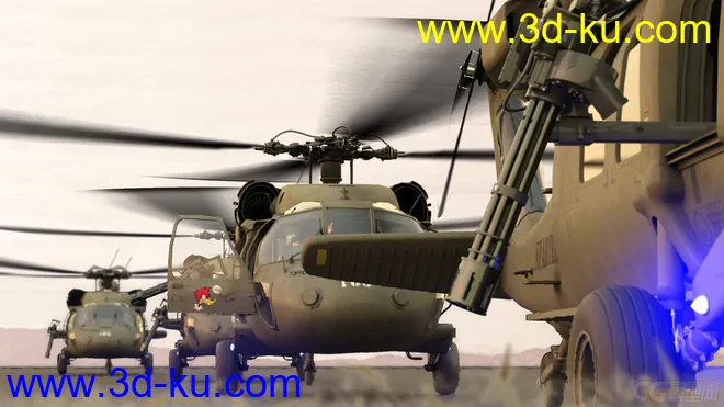 武装直升机 飞机 直升飞机 支援机 战斗机模型的图片13