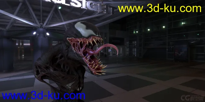 Venom - Marvel Comics漫威角色模型 - 毒液怪 zbrush格式的图片1
