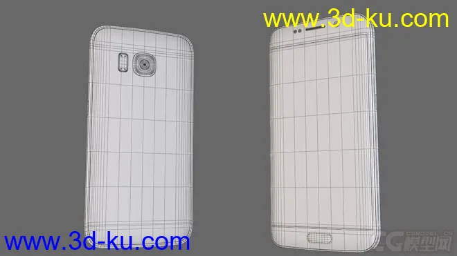 智能手机 三星 Galaxy S6 曲面手机 非iPhone模型的图片2