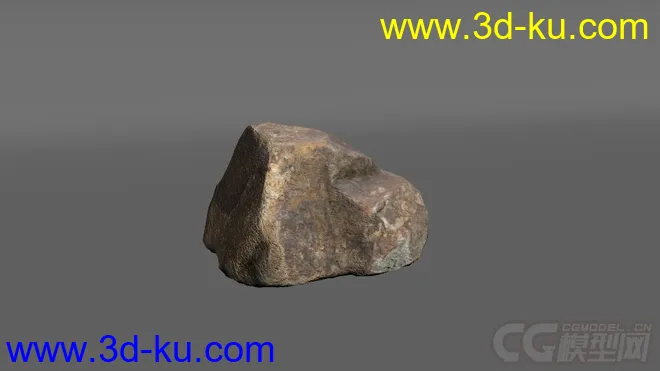 岩石模型包含maya文件Obj、Fbx、贴图的图片1