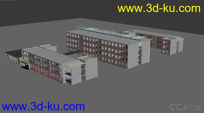 校园建筑模型的图片1