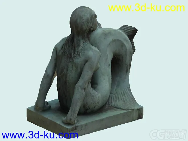 美人鱼雕塑模型的图片3