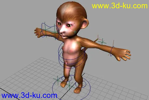 小小怪猴（丑到极点！）模型的图片2
