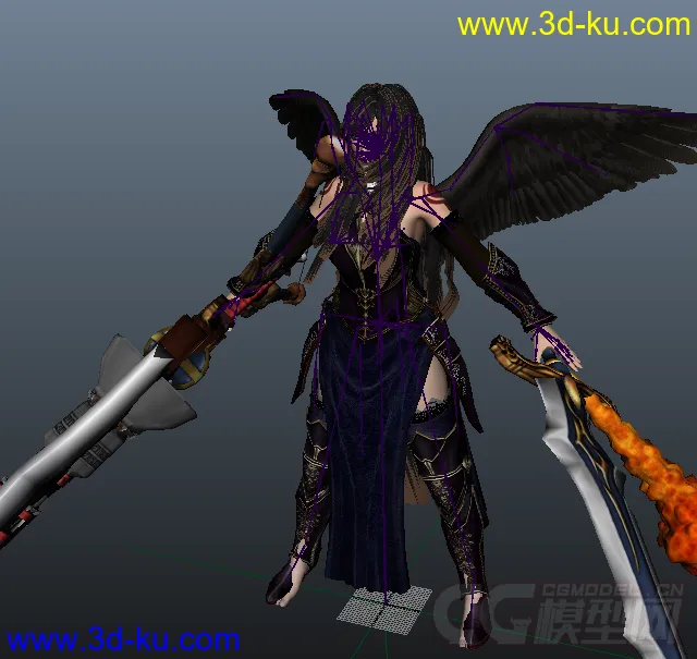 3D模型恶魔城莎诺娅的图片1
