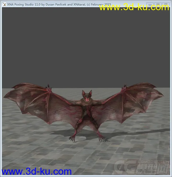 吸血蝙蝠模型的图片1