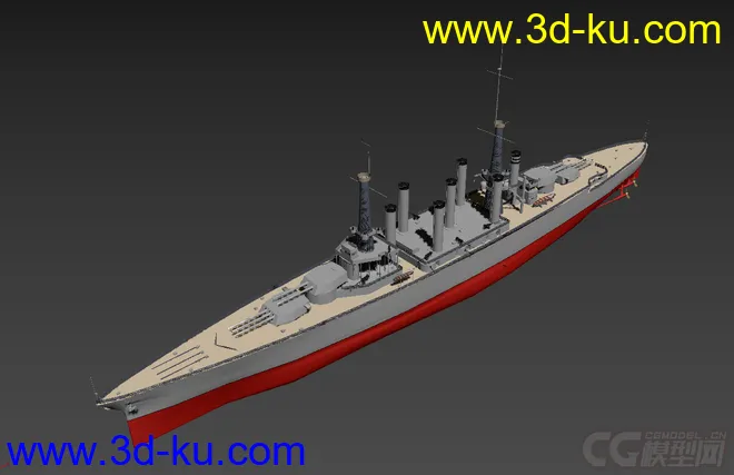 美国海军 列克星敦级战列巡洋舰模型的图片1