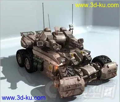 双炮坦克模型的图片1